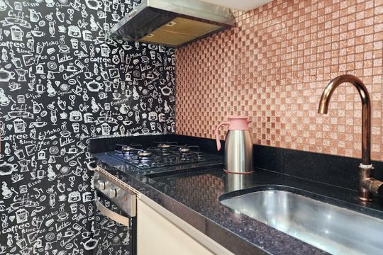 Cozinha  de apartamento para alugar com 2 quartos, 73m² em Nova Petrópolis, São Bernardo do Campo