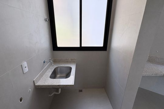 Cozinha e Área de Serviço de apartamento à venda com 3 quartos, 117m² em São Bento, Belo Horizonte