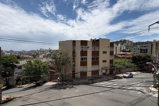 Sala - Vista da  Varanda de apartamento à venda com 3 quartos, 117m² em São Bento, Belo Horizonte