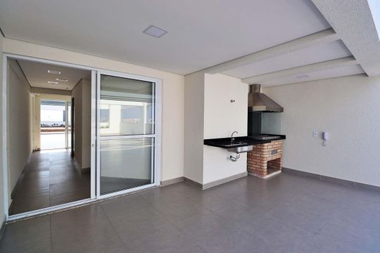 Área comum - Churrasqueira de apartamento para alugar com 2 quartos, 54m² em Parque das Nações, Santo André