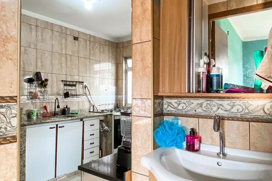 Banheiro  de apartamento para alugar com 2 quartos, 57m² em Artur Alvim, São Paulo