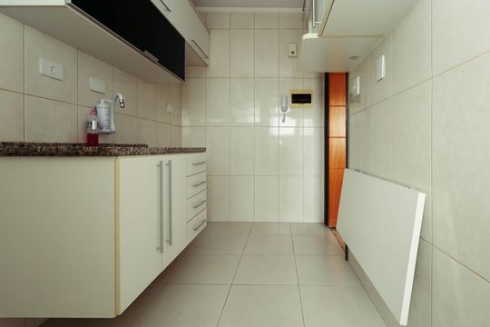 Cozinha de apartamento à venda com 1 quarto, 45m² em Cambuci, São Paulo