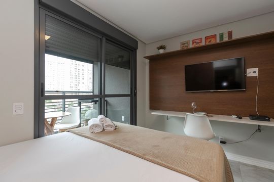 Studio de kitnet/studio à venda com 1 quarto, 27m² em Jardim das Acacias, São Paulo