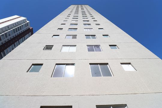 Fachada  de apartamento à venda com 2 quartos, 44m² em Barra Funda, São Paulo