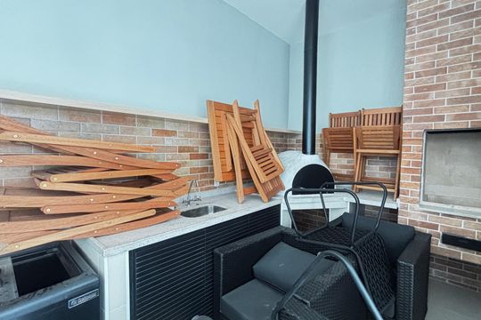 Churrasqueira de apartamento à venda com 2 quartos, 43m² em Vila Leopoldina, Santo André