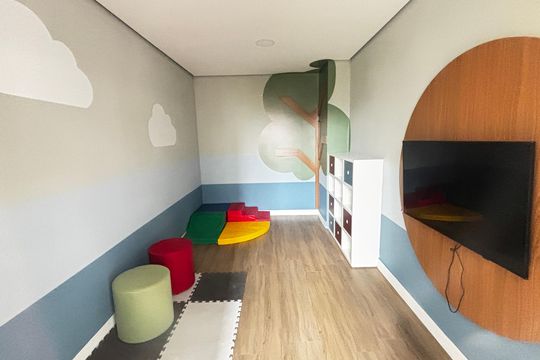 Área comum de apartamento à venda com 2 quartos, 43m² em Vila Leopoldina, Santo André