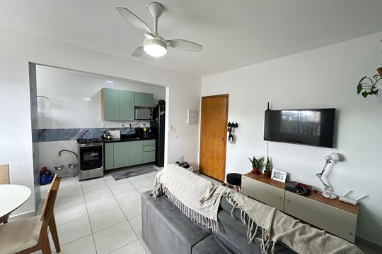 Apartamento para alugar com 2 quartos, 49m² em Vila Valenca, São Vicente