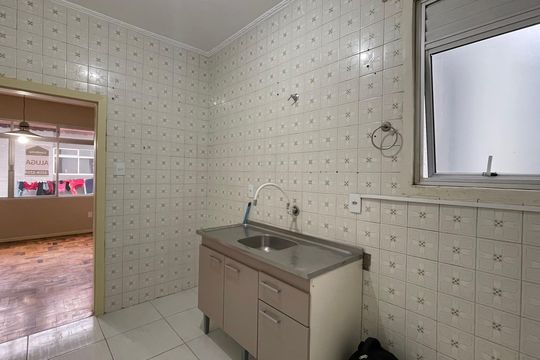 Cozinha de apartamento para alugar com 3 quartos, 70m² em Capoeiras, Florianópolis