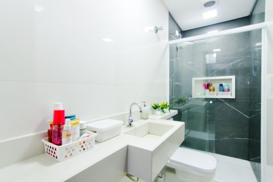 Banheiro de casa à venda com 2 quartos, 90m² em Jardim Tabatinga, Guarulhos