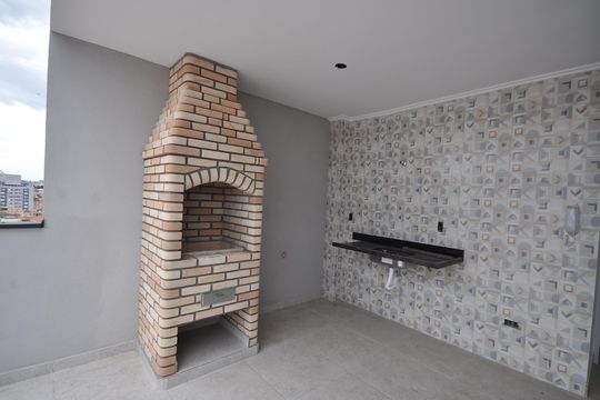Área comum - Churrasqueira de apartamento à venda com 2 quartos, 48m² em Vila Mazzei, São Paulo