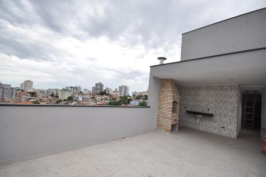 Área comum - Churrasqueira de apartamento à venda com 2 quartos, 48m² em Vila Mazzei, São Paulo