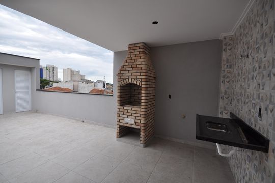 Área comum - Churrasqueira de apartamento à venda com 2 quartos, 48m² em Vila Mazzei, São Paulo