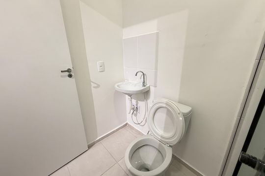 Banheiro da Suíte de apartamento para alugar com 3 quartos, 55m² em Mooca, São Paulo