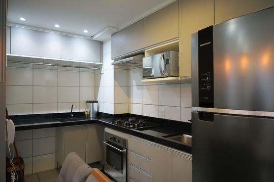 Cozinha de apartamento para alugar com 2 quartos, 35m² em Cidade Nova São Miguel, São Paulo