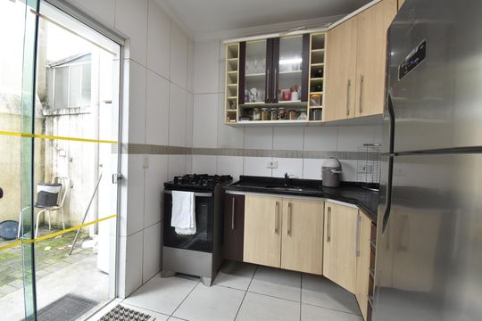 Cozinha de casa à venda com 3 quartos, 162m² em Jardim das Américas, Curitiba