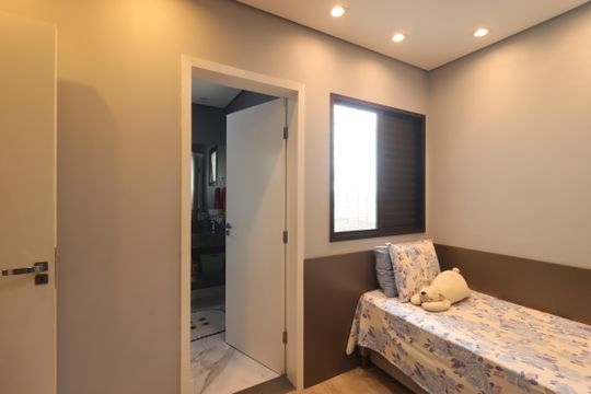 Suíte 2 de casa para alugar com 3 quartos, 170m² em Parque Erasmo Assunção, Santo André