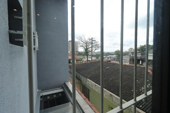 Vista da Suíte 2 de casa para alugar com 3 quartos, 170m² em Parque Erasmo Assunção, Santo André