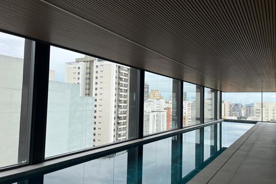 Área comum - Piscina de kitnet/studio para alugar com 1 quarto, 32m² em Perdizes, São Paulo