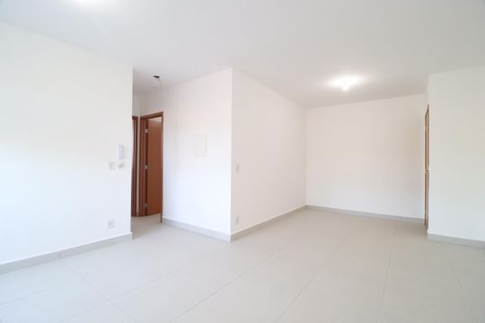Sala de apartamento para alugar com 2 quartos, 52m² em Novo Mundo, Uberlândia