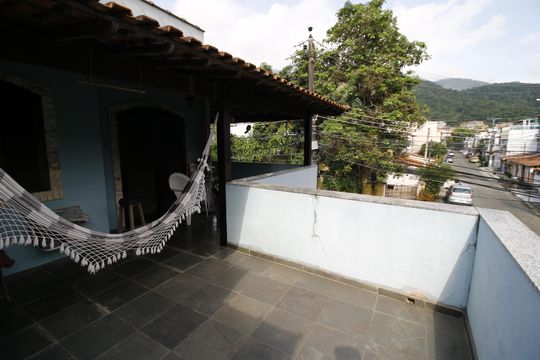 Varanda de casa de condomínio à venda com 4 quartos, 370m² em Anil, Rio de Janeiro