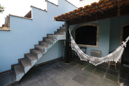 Varanda de casa de condomínio à venda com 4 quartos, 370m² em Anil, Rio de Janeiro