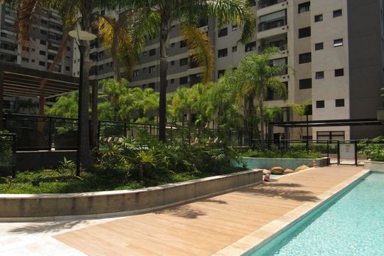 Área comum - Piscina de apartamento para alugar com 1 quarto, 61m² em Continental, Osasco