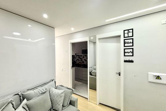 Sala de apartamento para alugar com 1 quarto, 26m² em Jardim Helena, São Paulo