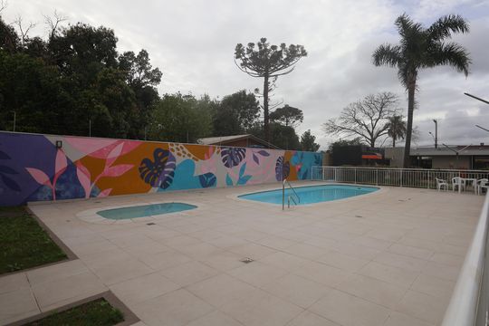 Área comum - Piscina de apartamento à venda com 2 quartos, 50m² em Harmonia, Canoas