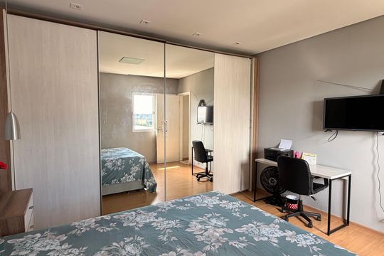 Quarto 3 de apartamento à venda com 3 quartos, 97m² em Vila Jordanopolis, São Bernardo do Campo