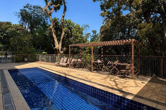 Area de lazer condominio de apartamento para alugar com 2 quartos, 60m² em Rio Branco, Belo Horizonte