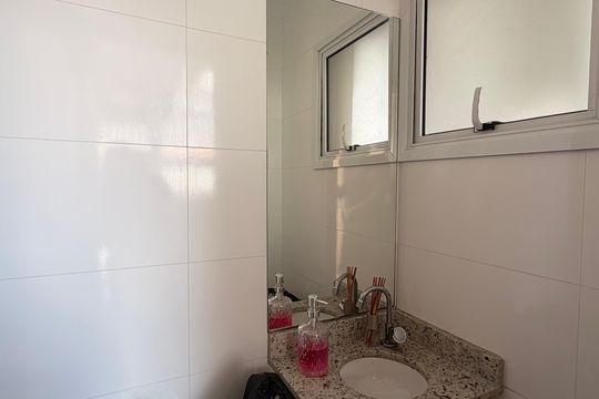 Banheiro Social 2 de apartamento à venda com 3 quartos, 84m² em Santa Maria, São Caetano do Sul