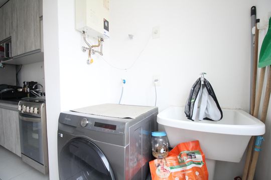 Cozinha - Armários de apartamento à venda com 1 quarto, 59m² em Vila Andrade, São Paulo