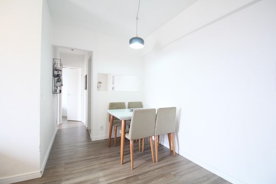 Sala de apartamento à venda com 1 quarto, 59m² em Vila Andrade, São Paulo