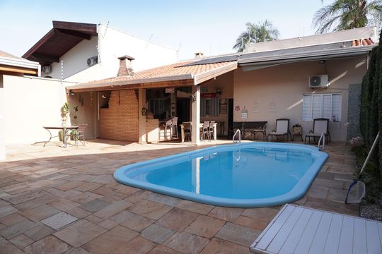 Quintal de casa para alugar com 4 quartos, 338m² em Parque Residencial Nardini, Americana