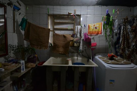 Área de Serviço de casa para alugar com 2 quartos, 150m² em Vila Gomes, São Paulo