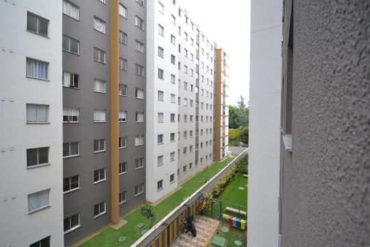 Vista da Sala de apartamento para alugar com 2 quartos, 37m² em Jaguaré, São Paulo