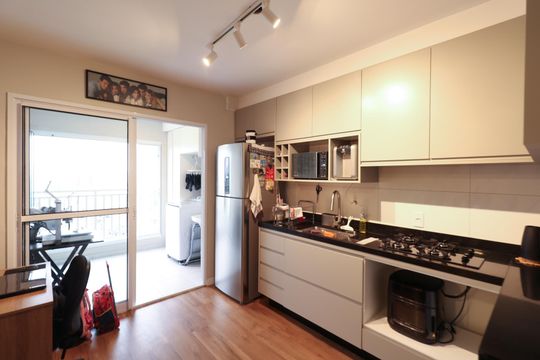 Cozinha de apartamento para alugar com 2 quartos, 45m² em Centro, Diadema