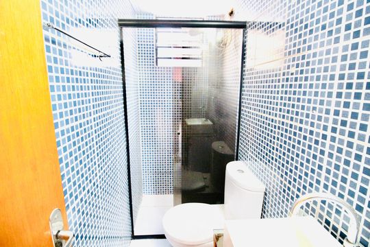 Banheiro 1 de apartamento para alugar com 2 quartos, 50m² em Conjunto Habitacional Santa Etelvina Ii, São Paulo