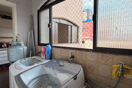 Área de serviço de apartamento à venda com 2 quartos, 88m² em Barcelona, São Caetano do Sul