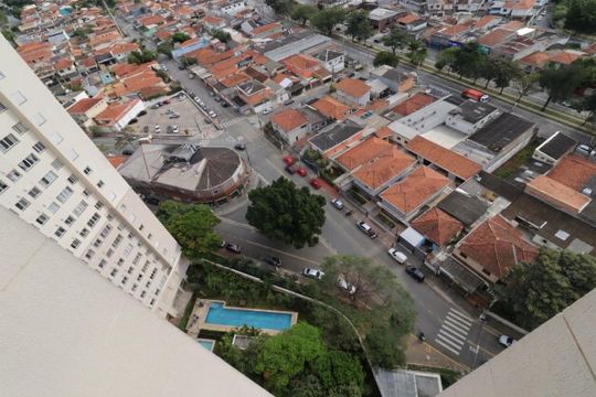 Quarto 1 - Suíte vista de apartamento à venda com 2 quartos, 42m² em Socorro, São Paulo