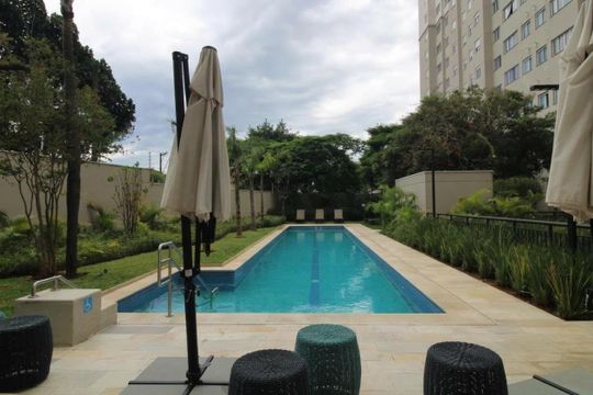 Área comum - Piscina de apartamento à venda com 2 quartos, 42m² em Socorro, São Paulo
