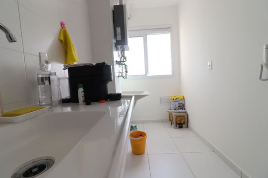 Cozinha de apartamento à venda com 2 quartos, 42m² em Socorro, São Paulo