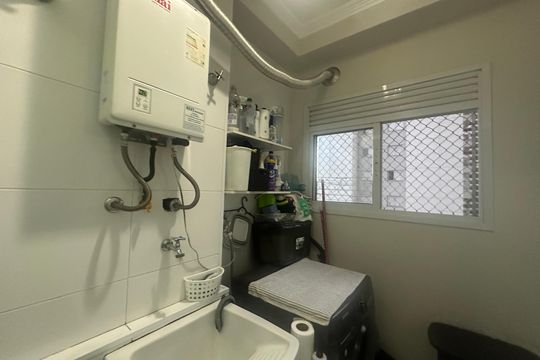 Área de Serviço de apartamento à venda com 2 quartos, 57m² em Vila Nossa Senhora da Escada, Barueri