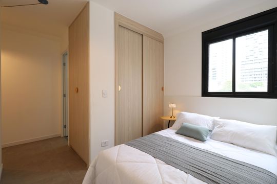 Quarto  de apartamento à venda com 1 quarto, 36m² em Pompeia, São Paulo