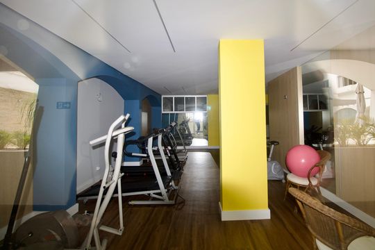 Área comum - Academia de apartamento para alugar com 2 quartos, 77m² em Bigorrilho, Curitiba