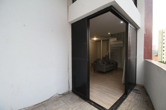 Varanda de apartamento para alugar com 1 quarto, 64m² em Vila Andrade, São Paulo
