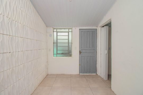 Sala e Cozinha Integrados de casa de condomínio para alugar com 2 quartos, 80m² em Vila Rica, Gravataí