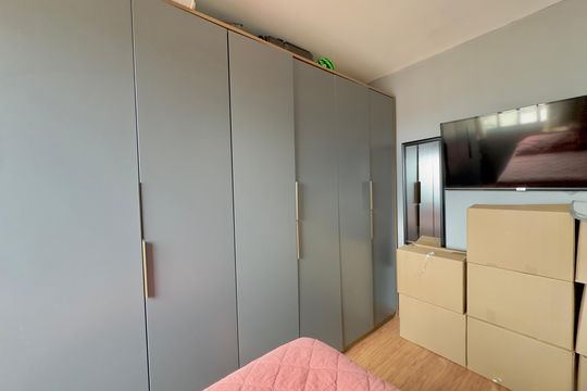 Quarto de apartamento à venda com 1 quarto, 32m² em Vila Augusta, Guarulhos