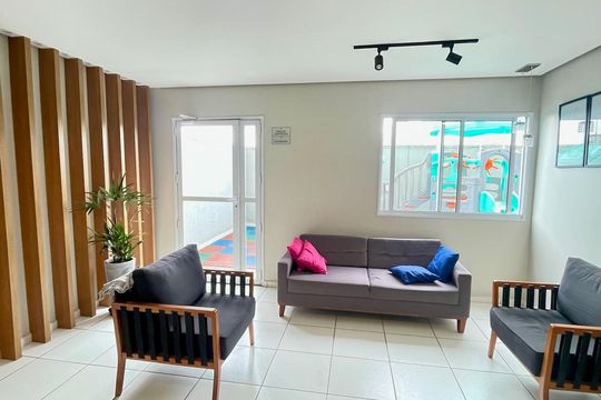 Hall  de apartamento à venda com 1 quarto, 32m² em Vila Augusta, Guarulhos