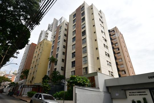 Fachada do Prédio de kitnet/studio à venda com 1 quarto, 34m² em Centro, Campinas